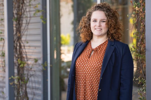 Audrey Stipe smiling