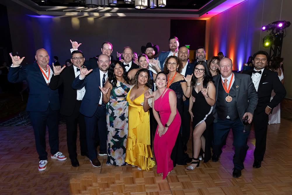 Group of alumni at Gala