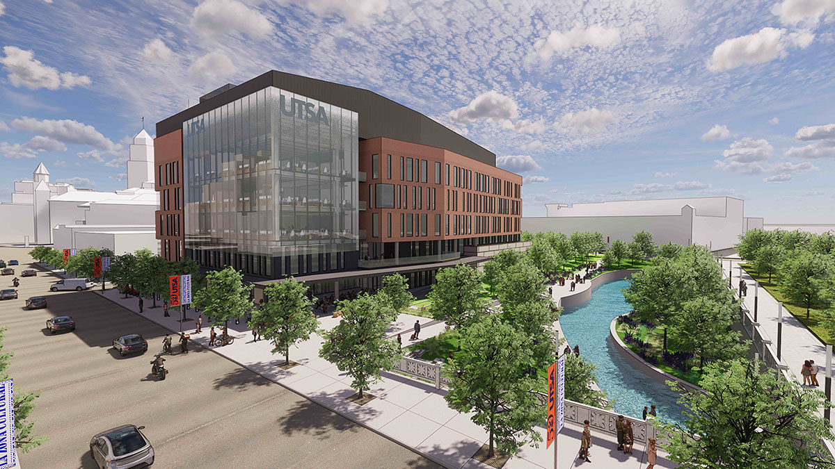 Rendering of UTSA San Pedro 1