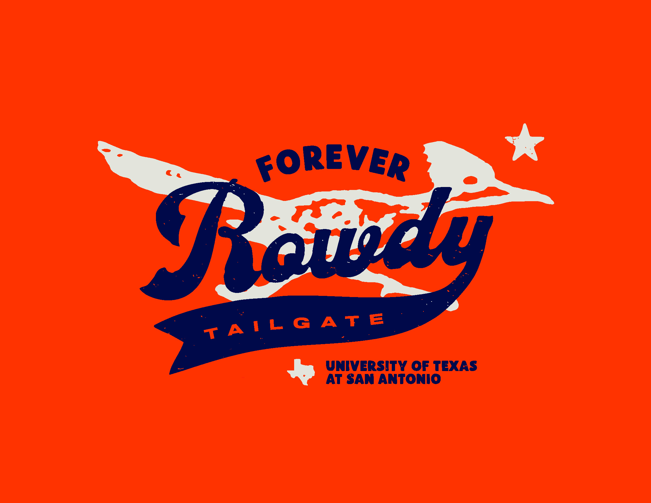 Forever Rowdy Tailgate logo