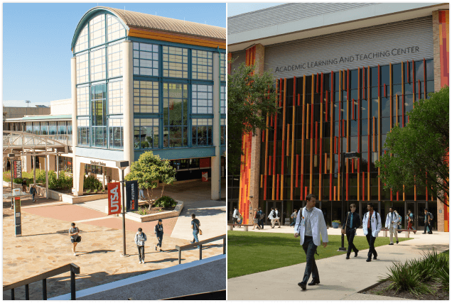 UT San Antonio Main Campus and UT Health Science Center