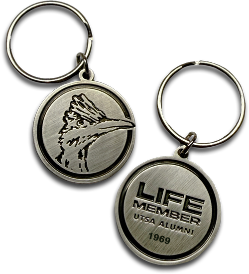 UT San Antonio life member keychain