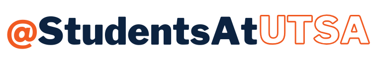 @StudentsAtUTSA - social media handle for Student Affairs