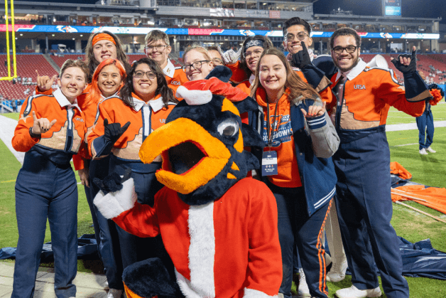 Rowdy the Roadrunner, the Mascot