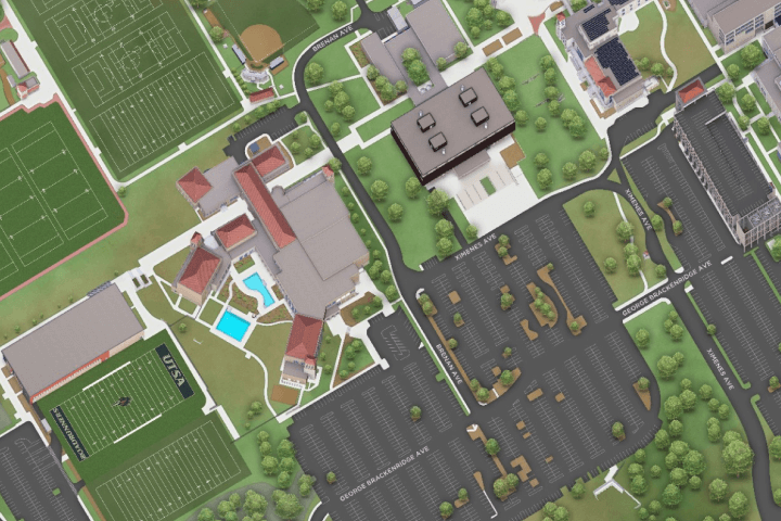 Interactive Campus Map for UT San Antonio